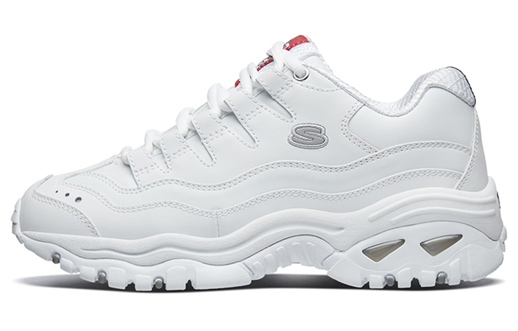(Women) Skechers Energy Running Shoes White/Red 2250-WML