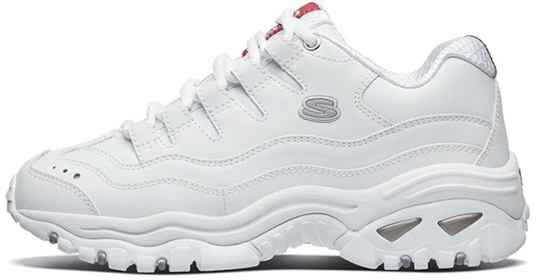 (Women) Skechers Energy Running Shoes White/Red 2250-WML Buy (Women) Skechers Energy Running Shoes White/Red 2250-WML
