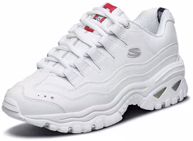 Lookbook Skechers Energy 防滑耐磨 低筒 運動休閒鞋 女款 白紅