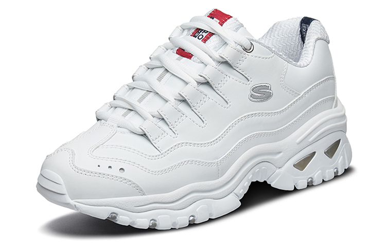 (W) Skechers Energy Running Shoes White/Red 圖 3