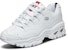 (W) Skechers Energy Kasut Lari Putih/Merah 2250-WML