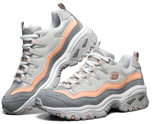 (W) Chaussures de Sport Skechers Energy Gris/Orange 13414-GYCL Lookbook (W) Chaussures de Sport Skechers Energy Gris/Orange 13414-GYCL