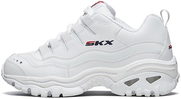 (Women) Skechers Energy White/Blue/Red 13423-WML (Women) Skechers Energy White/Blue/Red 13423-WML