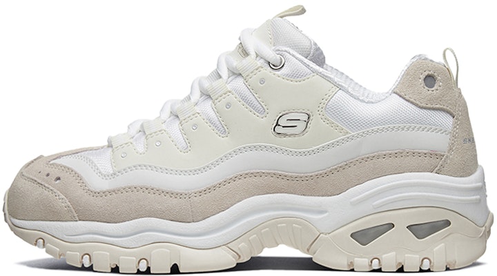 (Women) Skechers Energy White/Brown 13414-WNT Buy (Women) Skechers Energy White/Brown 13414-WNT