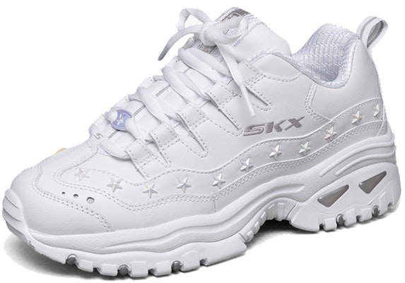 (Women) Skechers Energy White/Gray 149084-WSL Lookbook (Women) Skechers Energy White/Gray 149084-WSL