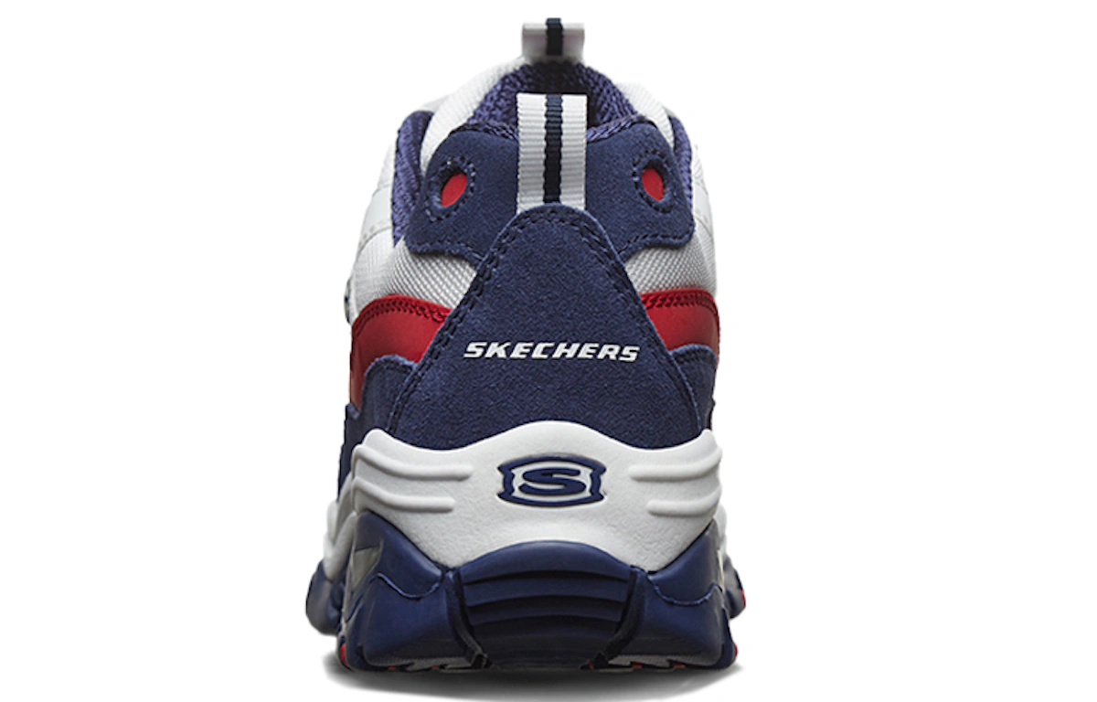 (Women) Skechers Energy White/Red/Blue