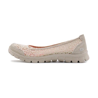 (W) Skechers EZ Flex 30 Breathable Cozy Athleisure Casual Sports Shoe Beige