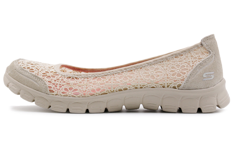 (Women) Skechers EZ Flex 30 Breathable Cozy Athleisure Casual Sports Shoe Beige 23413-NAT