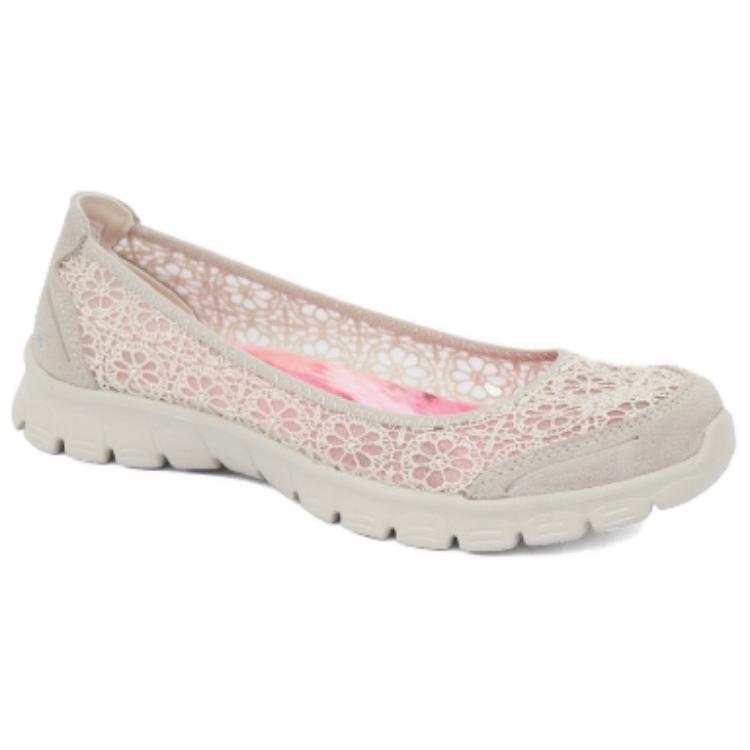 Lookbook (W) Skechers EZ Flex 30 Scarpe Sportive Casual Traspiranti Beige Donna 23413-NAT