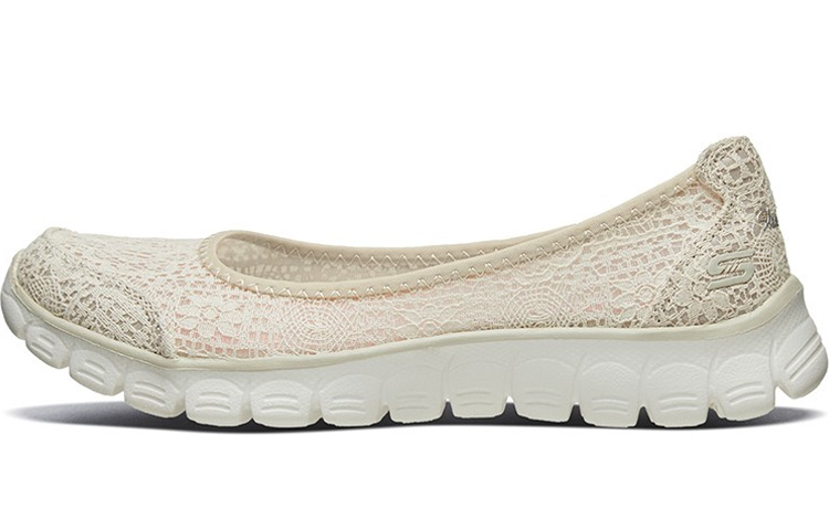 Buy (W) Skechers EZ Flex 3.0 Mocassins Beige Slip-on Comfort 23437-NAT