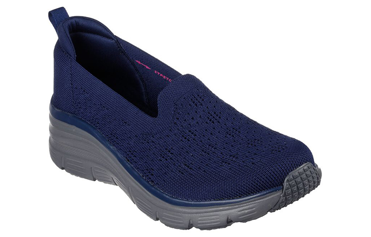 Lookbook (W) Skechers Fashion Fit-Genuinely ''Blauw Casual Schoenen'' 158646-NVY