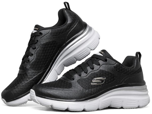 (W) Skechers Fashion Fit Zapatillas para Correr Negras 66666274-BLK Lookbook (W) Skechers Fashion Fit Zapatillas para Correr Negras 66666274-BLK