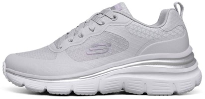 (Women) Skechers Fashion Fit Sports Shoes Gray 66666274-LTGY (Women) Skechers Fashion Fit Sports Shoes Gray 66666274-LTGY