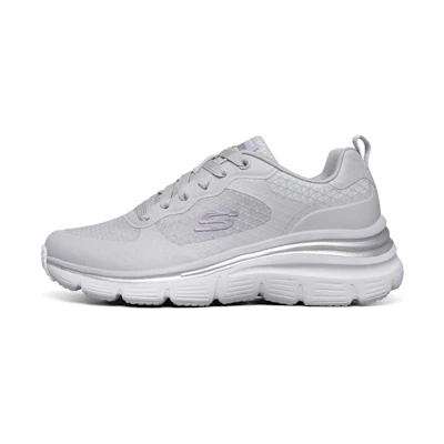(W) Skechers Fashion Fit Sports Shoes Gray