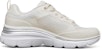 (W) Skechers Kasut Lari Fashion Fit Putih 66666274-NAT