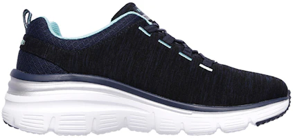 Order (W) Skechers Fashion Fit Low-Top Blau Sneaker 12716-NVTQ