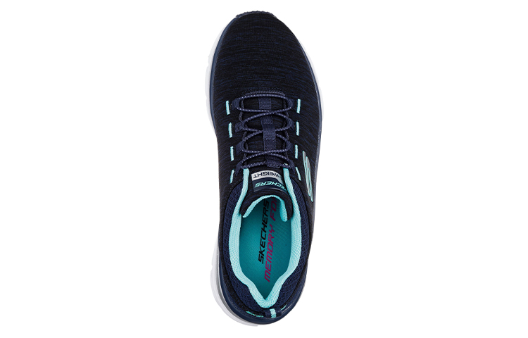 Lookbook (W) Skechers Fashion Fit Blu Sneakers Basse 12716-NVTQ