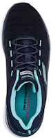Lookbook (W) Skechers Fashion Fit Low-Top Blau Sneaker 12716-NVTQ