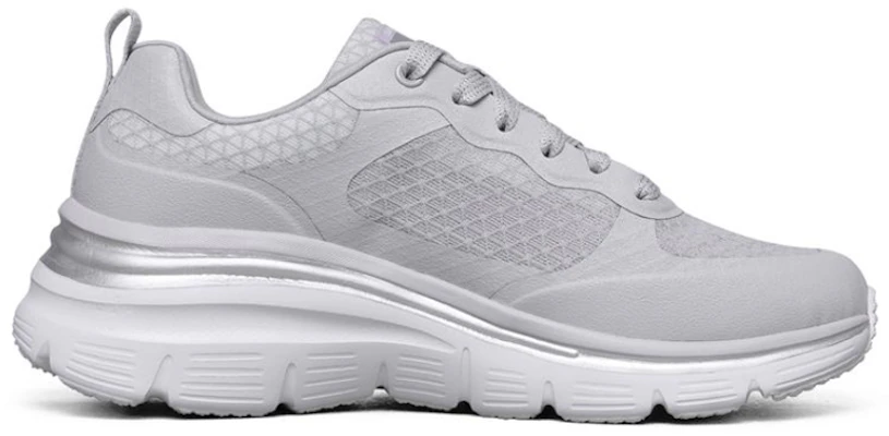 (W) Skechers Fashion Fit Sportschoenen Grijs 66666274-LTGY Order (W) Skechers Fashion Fit Sportschoenen Grijs 66666274-LTGY