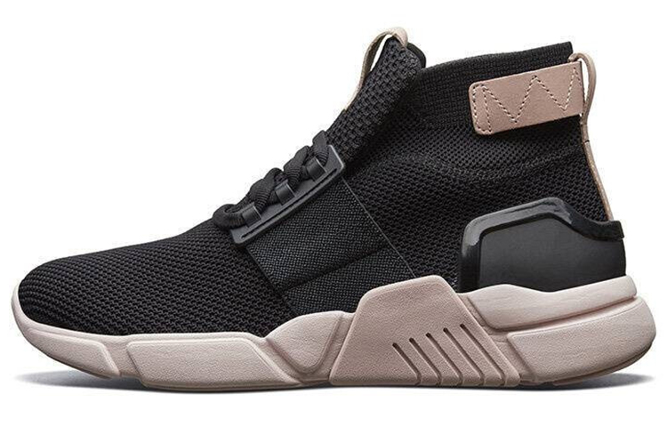 (Women) Skechers Fashion Mid-Top Sneaker 'Black Pink' 68859-BKPK