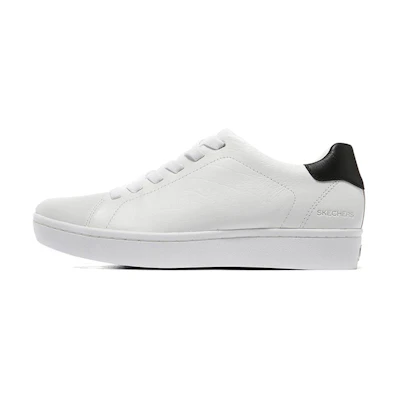 (W) Skechers Arch Fit Cup 'White Black'