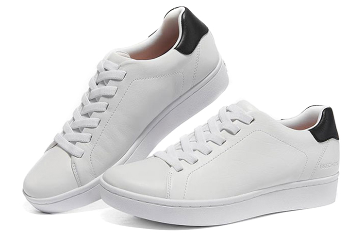 (W) Skechers Arch Fit Cup 'White Black' 圖 3