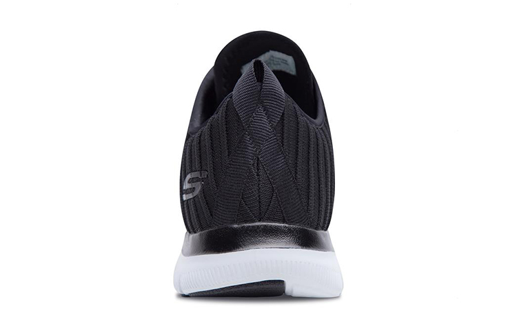 Shop (Women) Skechers Flex Appeal 2.0 'Black and White' 66666101-BKW9