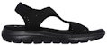 (W) Skechers Flex Appeal 2.0 'Sandal Santai Hitam' 31674-BBK