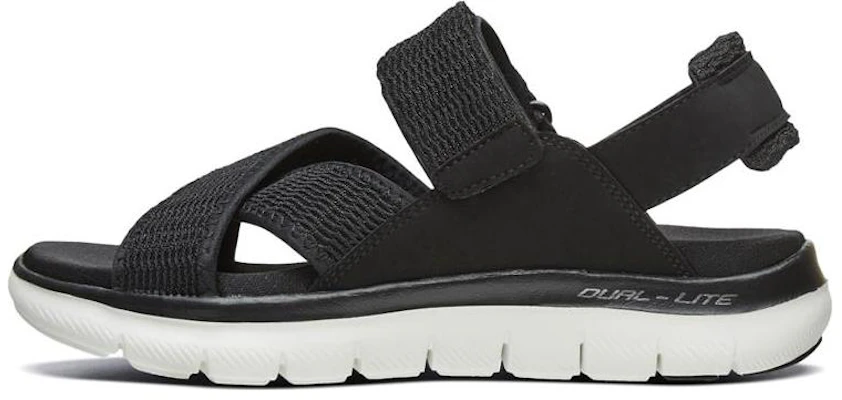 (Women) Skechers Flex Appeal 2.0 'Black Casual Sport Sandal' 66666154-BLK Buy (Women) Skechers Flex Appeal 2.0 'Black Casual Sport Sandal' 66666154-BLK