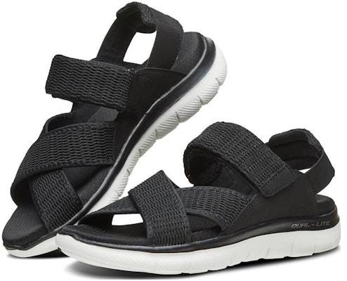 (Women) Skechers Flex Appeal 2.0 'Black Casual Sport Sandal' 66666154-BLK Lookbook (Women) Skechers Flex Appeal 2.0 'Black Casual Sport Sandal' 66666154-BLK