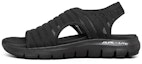 Buy (W) Skechers Flex Appeal 2.0 'Sandal Fesyen Hitam' 119121-BBK