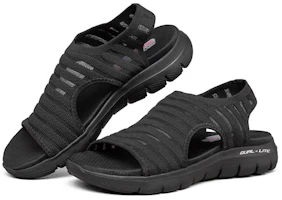 Lookbook Skechers Flex Appeal 2.0 時尚涼鞋 女款 黑色