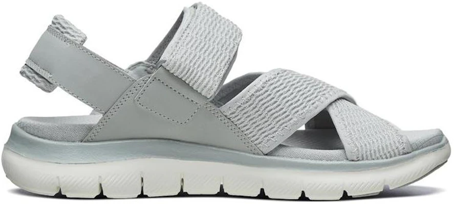 (Women) Skechers Flex Appeal 2.0 'Light Grey' 66666154-LTGY Order (Women) Skechers Flex Appeal 2.0 'Light Grey' 66666154-LTGY