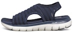 Buy (W) Skechers Flex Appeal 2.0 'Sandal Fesyen Biru Navy' 119121-NVY
