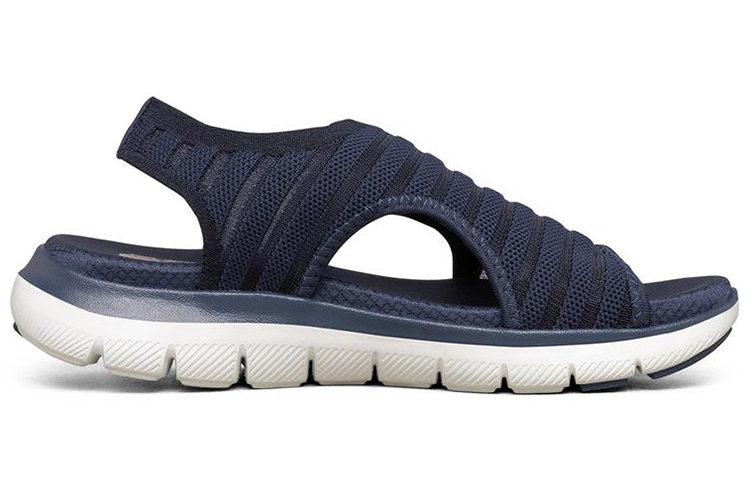 Order (Women) Skechers Flex Appeal 2.0 'Navy Blue Fashion Sandal' 119121-NVY