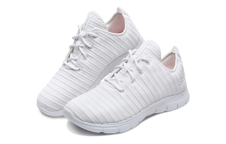 Lookbook (Women) Skechers Flex Appeal 2.0 'Snow White' 66666101-WHT9