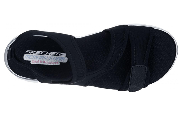 Lookbook (Women) Skechers Flex Appeal 2.0 'Summer Patrol Black' 39075-BLK