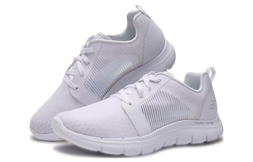 Lookbook (Women) Skechers Flex Appeal 2.0 'White' 12911-WHT