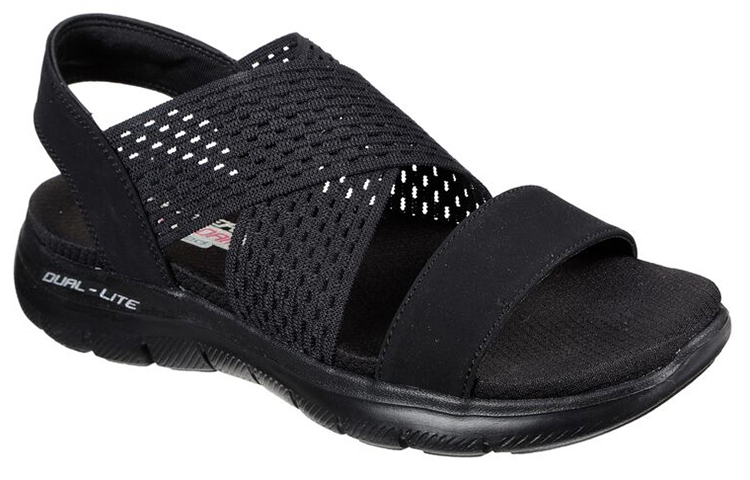 Lookbook (Women) Skechers Flex Appeal 2.5 'All Black' 119099-BBK