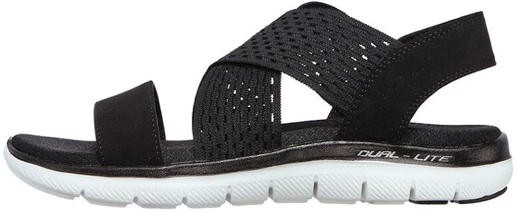 (W) 스케쳐스 플렉스 어필 2.5 블랙 컴포트 샌들 (Shortened versions are difficult without losing key info) 119099-BLK Buy (W) 스케쳐스 플렉스 어필 2.5 블랙 컴포트 샌들 (Shortened versions are difficult without losing key info) 119099-BLK