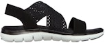 Order (W) Skechers Flex Appeal 2.5 'Sandal Hitam Selesa' 119099-BLK