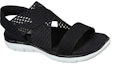 Lookbook (W) Skechers Flex Appeal 2.5 'Sandal Hitam Selesa' 119099-BLK