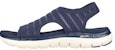 (W) Skechers Flex Appeal 2.5 'Bold Navy' Lelaki Perempuan Kasut Sukan Navy 119271-NVY