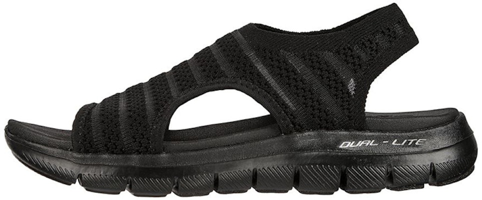 (Women) Skechers Flex Appeal 2.5 'Boldest All Black' 119271-BBK Buy (Women) Skechers Flex Appeal 2.5 'Boldest All Black' 119271-BBK