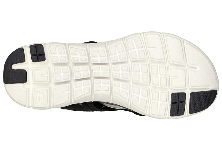 Shop (W) Skechers Flex Appeal 2.5 'Negro Atrevido' 119271-BLK