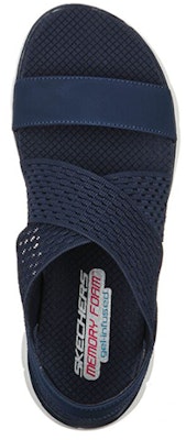 (Women) Skechers Flex Appeal 2.5 'Casual Comfort Blue Sandal' 119099-NVY Shop (Women) Skechers Flex Appeal 2.5 'Casual Comfort Blue Sandal' 119099-NVY