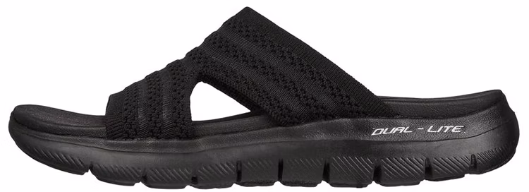 women-skechers-flex-appeal-2-5-casual-comfort-sandal-black-119270-bbk