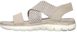 Buy (W) (女性用)スケッチャーズ フレックス アピール 2.5「グレーコンフォートサンダル」119099-STN 119099-STN