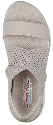 Skechers Flex Appeal 2.5 休閒舒適涼鞋 女款 灰 Shop Skechers Flex Appeal 2.5 休閒舒適涼鞋 女款 灰