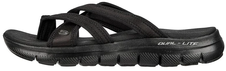 women-skechers-flex-appeal-2-5-slippers-casual-comfort-black-119248-bbk